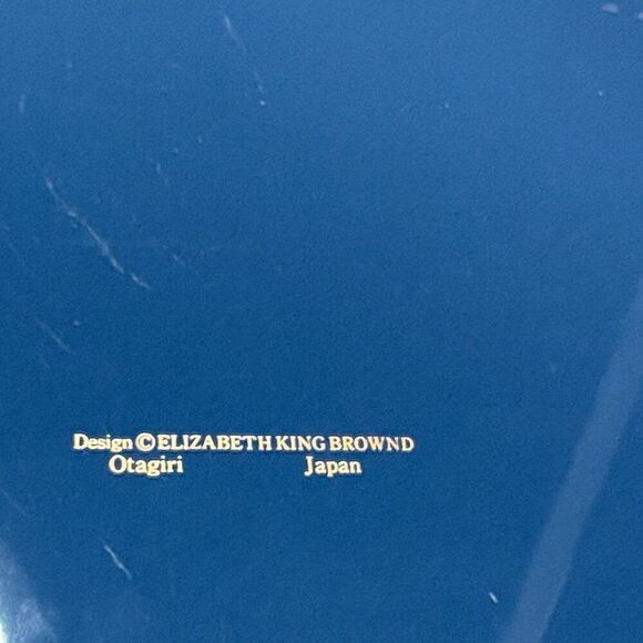 Metal  Decorative Tray with White Cat - Picture 3 of 11